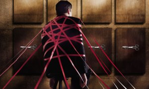 Man tied Up In Red Tape